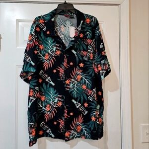 Coca Cola Hawaiian Shirt size XXL